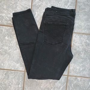 American Eagle Hi Rise Washed Black Jegging 12 Reg